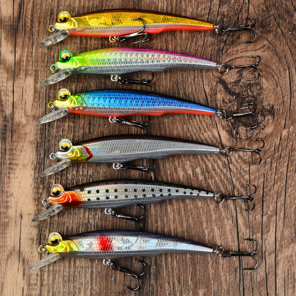 Fishing Hook Treble - 6pcs Minnow Fishing Lure Sinking Lure