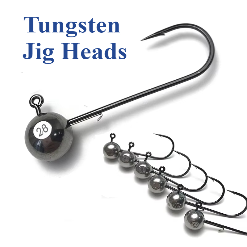 Fishing Hook Barbless - 1.8g-28g 95% Solid crank Jig head