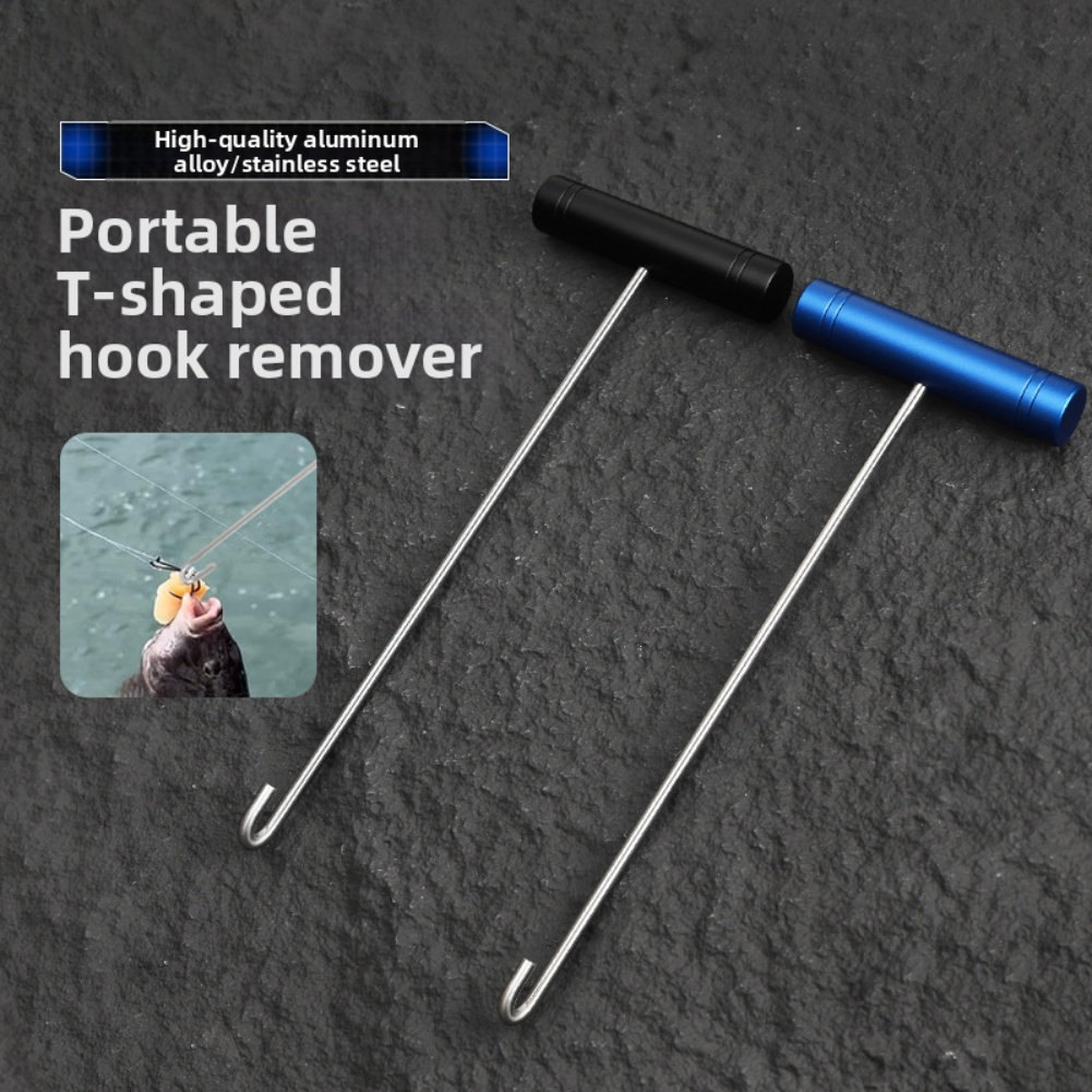 Fishing Hook Remover - 1Pcs Aluminum Alloy Fish Hook Remover