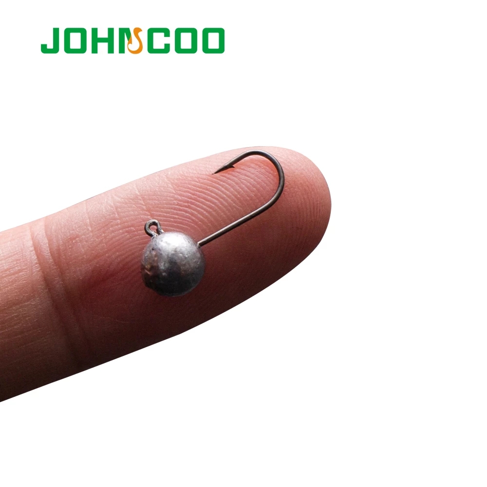 Fishing Hook Barbless - JOHNCOO 10pcs Jig Head Hook Rockfish