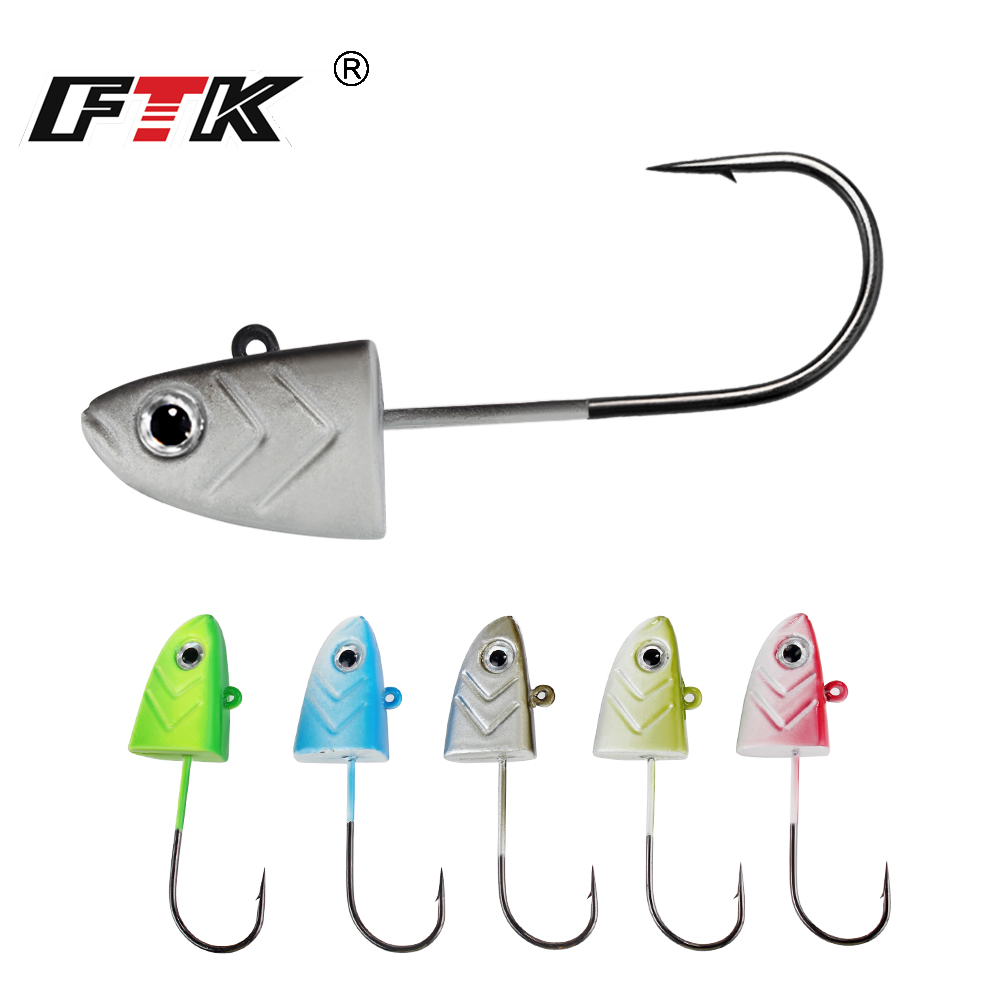 Fishing Hook Offset - FTK Fishing Hooks 5g 12g 25g