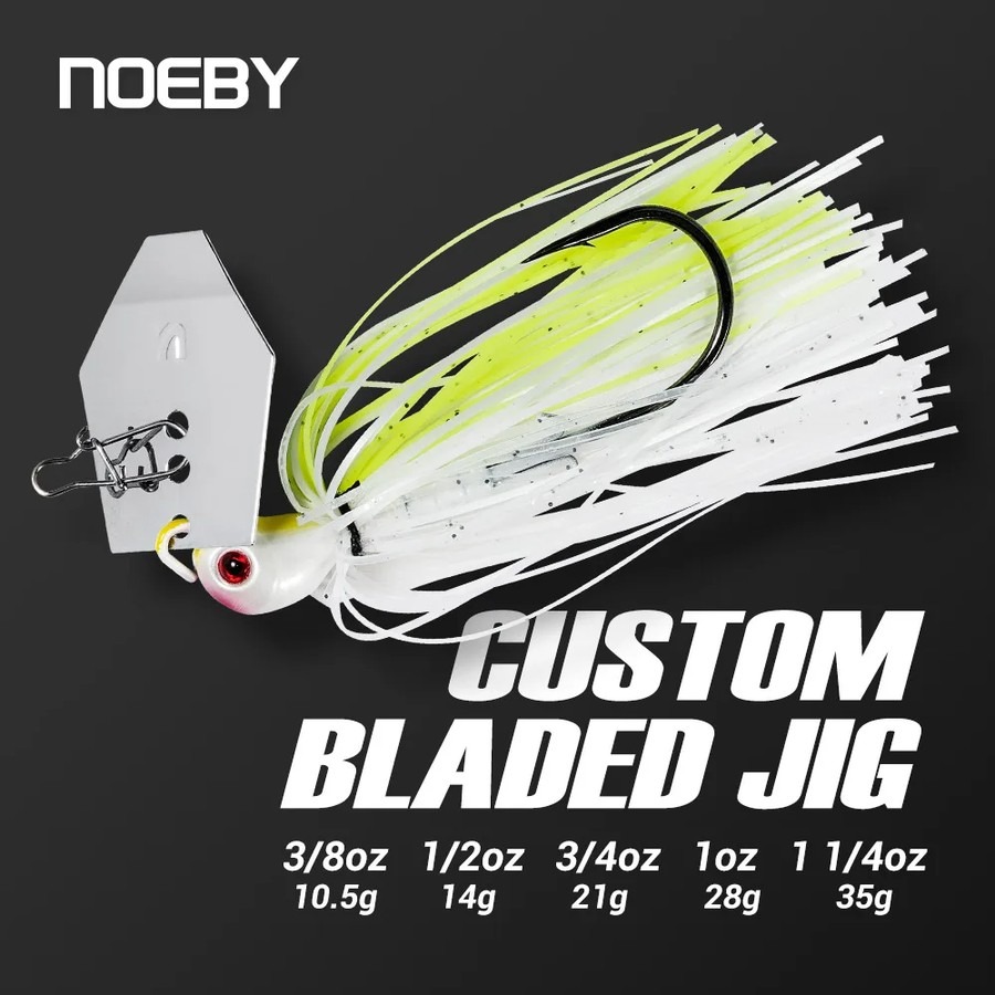 Fishing Hook Jig - Noeby Chatterbait Bladed Jig 10.5-35g Vibrating