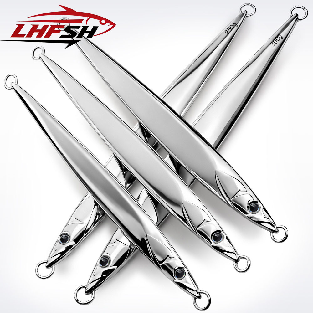 Fishing Hook Jig - LHFSH 180g-300g Metal Jigging Lures Fishing