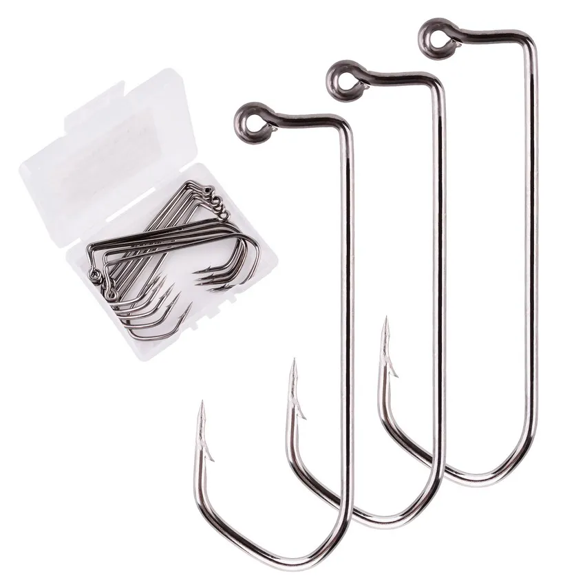 Fishing Hook Circle - 10pcs Offset Sport Circle Fishing Hook