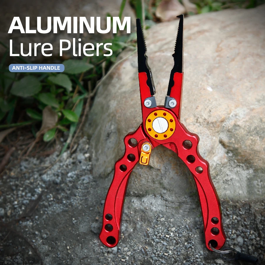 Fishing Hook Remover - Aluminum Fishing Pliers, Fishing Multitool Hook