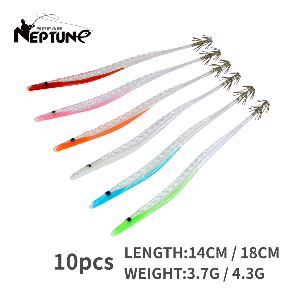 Fishing Hook Jig - 10Pcs Wood Shrimp Fishing Lures Artificial