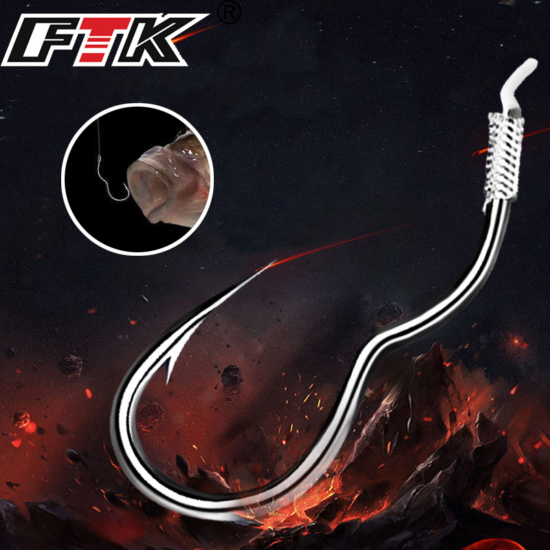 Fishing Hook Assortment - FTK Automatic Flip High Carbon Steel