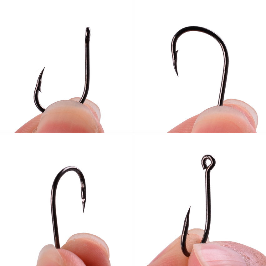 100Pcs/box #3~#12 High Carbon  - Fishing Hook Circle review and price