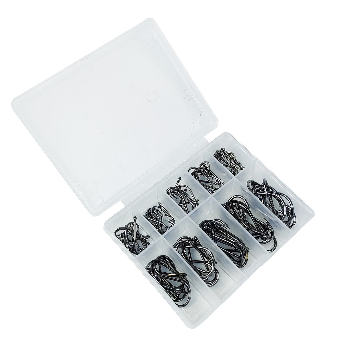 100Pcs/box #3~#12 High Carbon  - Fishing Hook Circle review and price
