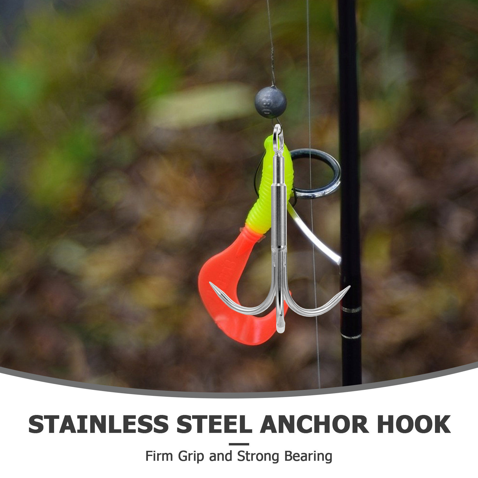 Hook Grappling for Pier Fishin - Fishing Hook Stainless Steel review and price