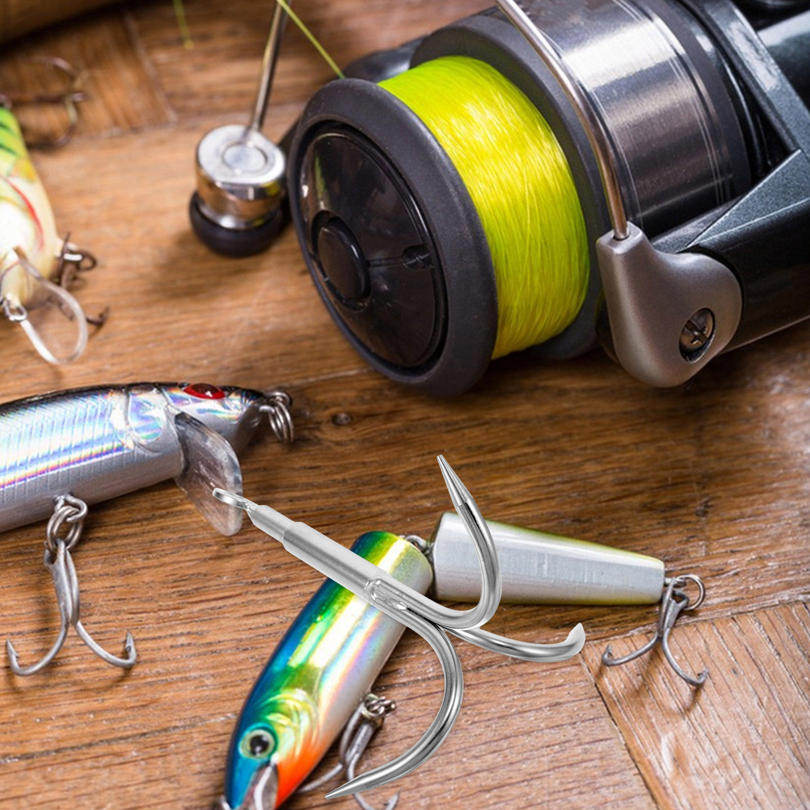 Hook Grappling for Pier Fishin - Fishing Hook Stainless Steel review and price