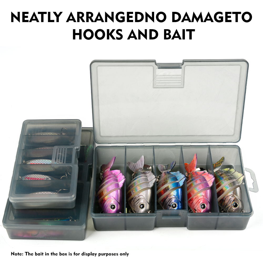 PROBEROS Fishing Tackle Box La - Fishing Hook Size review and price
