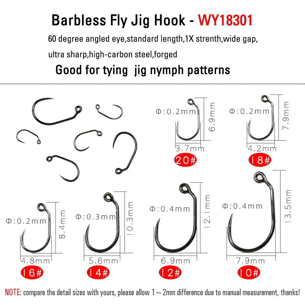 30PCS #24 -#4 Competition Barb - Fishing Hook Barbless review and price