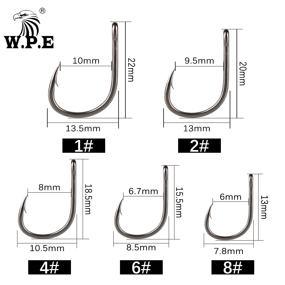 W.P.E BKK 30pcs/lot Fishing Ho - Fishing Hook Circle review and price