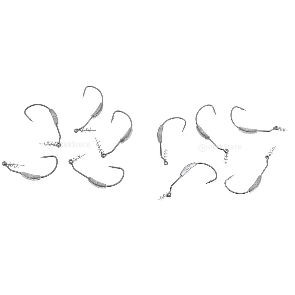 Weighted Twistlock Hook High C - Fishing Hook Weedless review and price