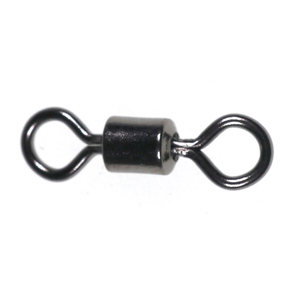 100Pcs Black 8 Shape Rolling s - Fishing Hook Size review and price