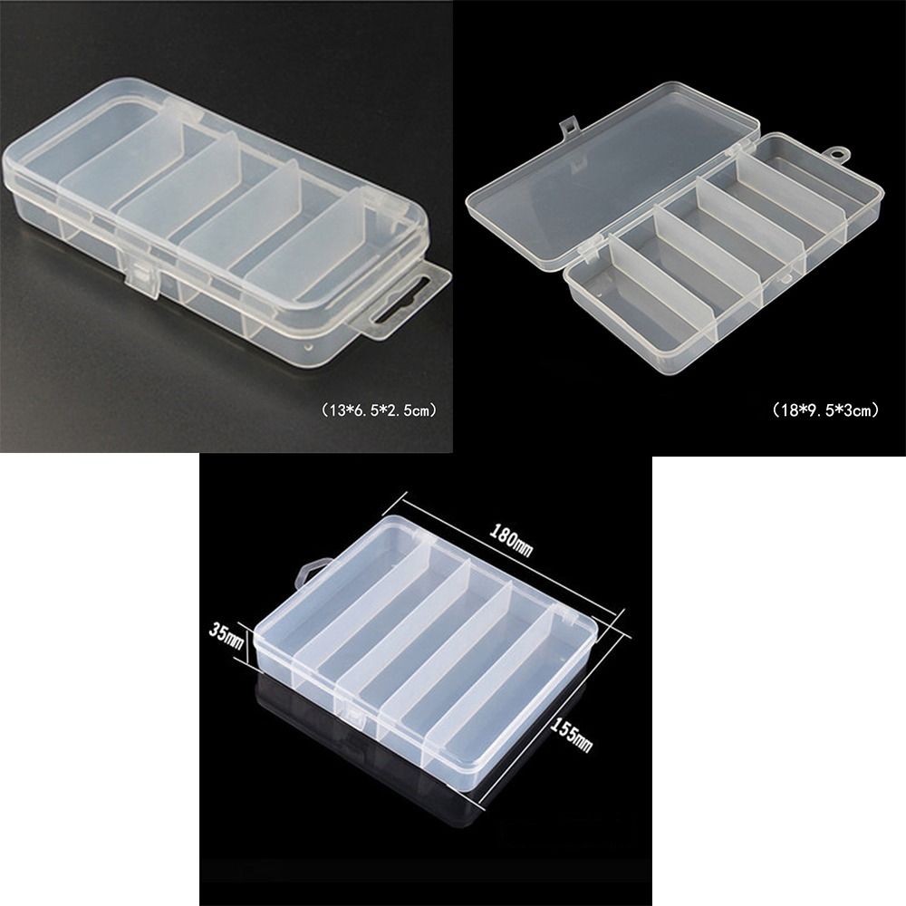 1/3pcs 3 Sizes of Plastic Fish - Fishing Hook Box review and price