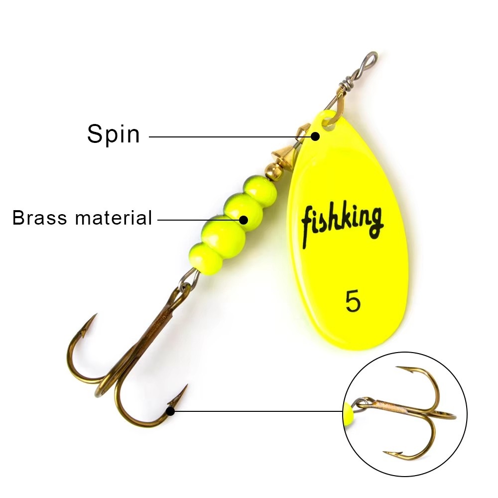 NGB Spinner Bait 3.9g 4.6g 7.4 - Fishing Hook Treble review and price
