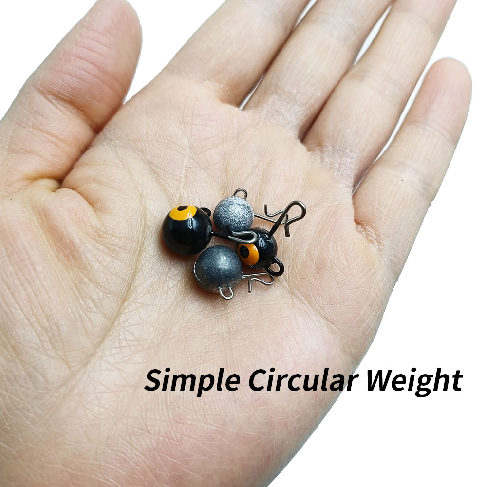 5Pcs Fishing Weight Sinker Rou - Fishing Hook Jig review and price