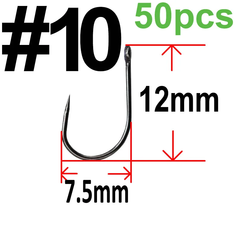 Hameçons de pêche à la carpe,  - Fishing Hook Barbless review and price