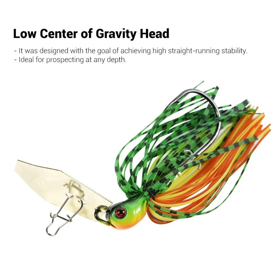 Noeby Chatterbait Bladed Jig 1 - Fishing Hook Jig review and price