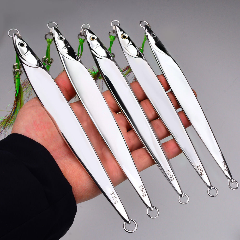 LHFSH 180g-300g Metal Jigging  - Fishing Hook Jig review and price