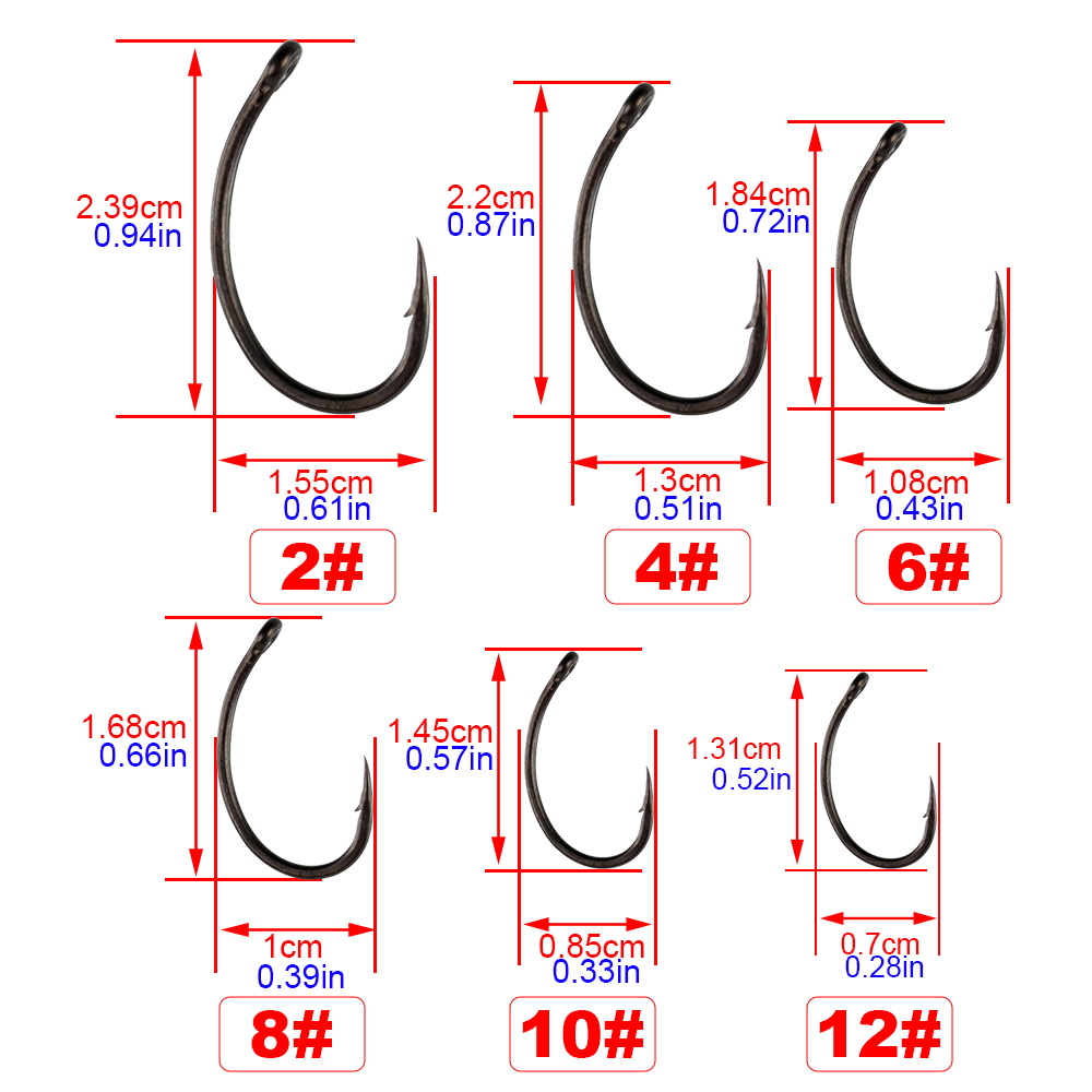 Hirisi 50/100pcs PTFE Coating  - Fishing Hook Barbless review and price