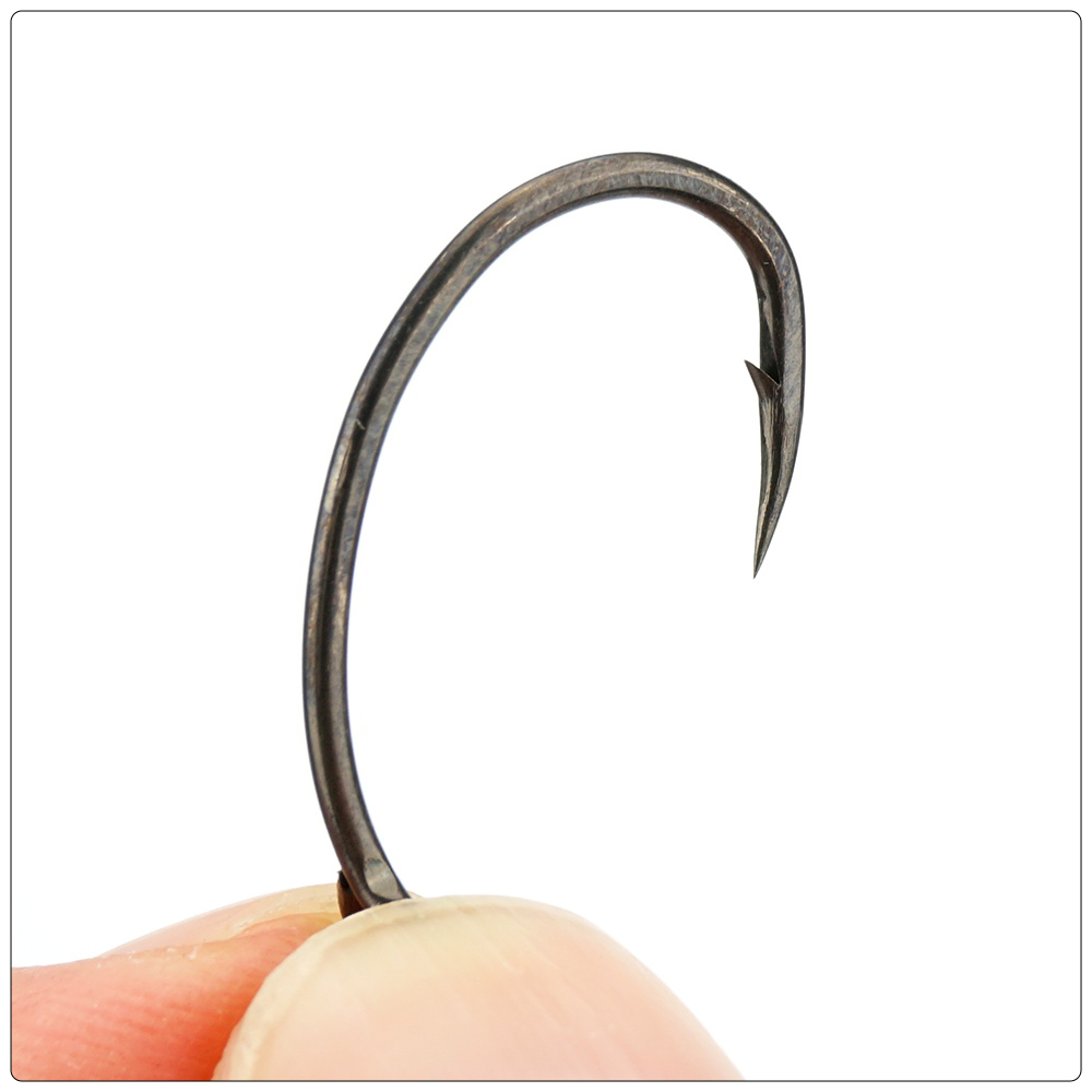 Hirisi 50/100pcs PTFE Coating  - Fishing Hook Barbless review and price
