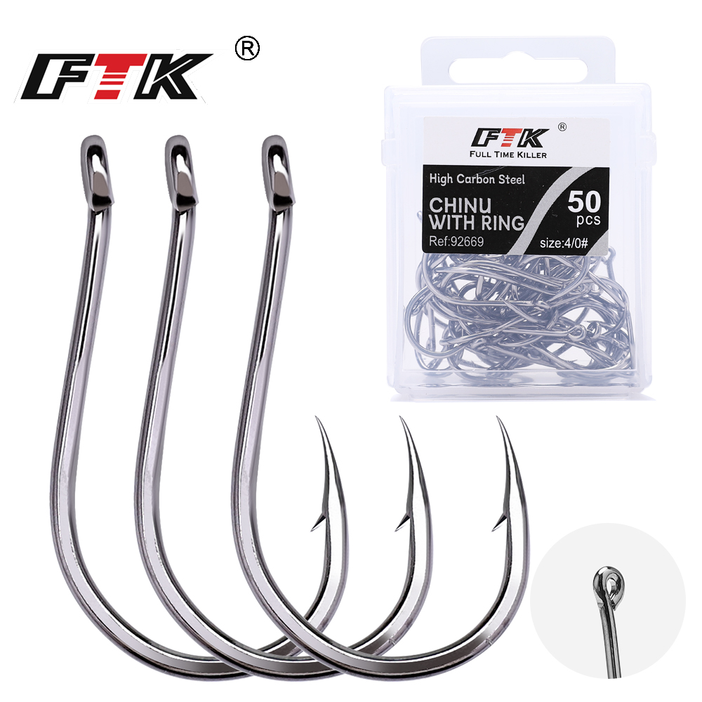 FTK CHINU Fishhook with Ring B - Fishing Hook Circle review and price