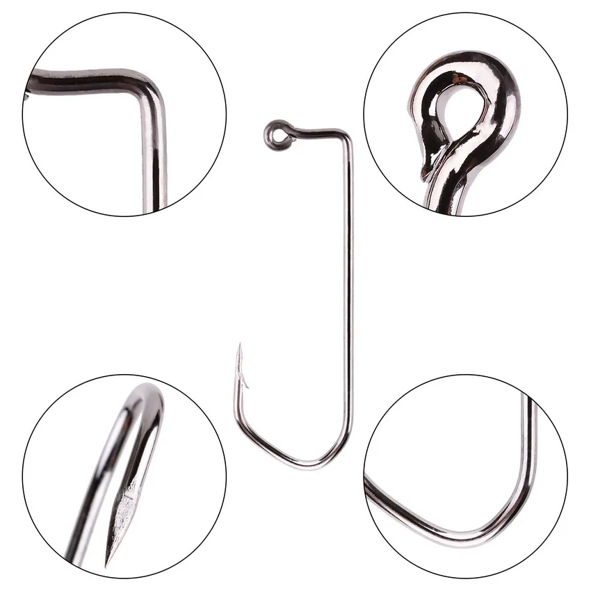 10pcs Offset Sport Circle Fish - Fishing Hook Circle review and price