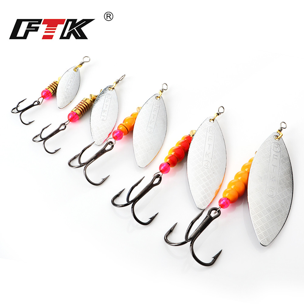 FTK Spinner Bait 4G/7G/12G/18G - Fishing Hook Treble review and price