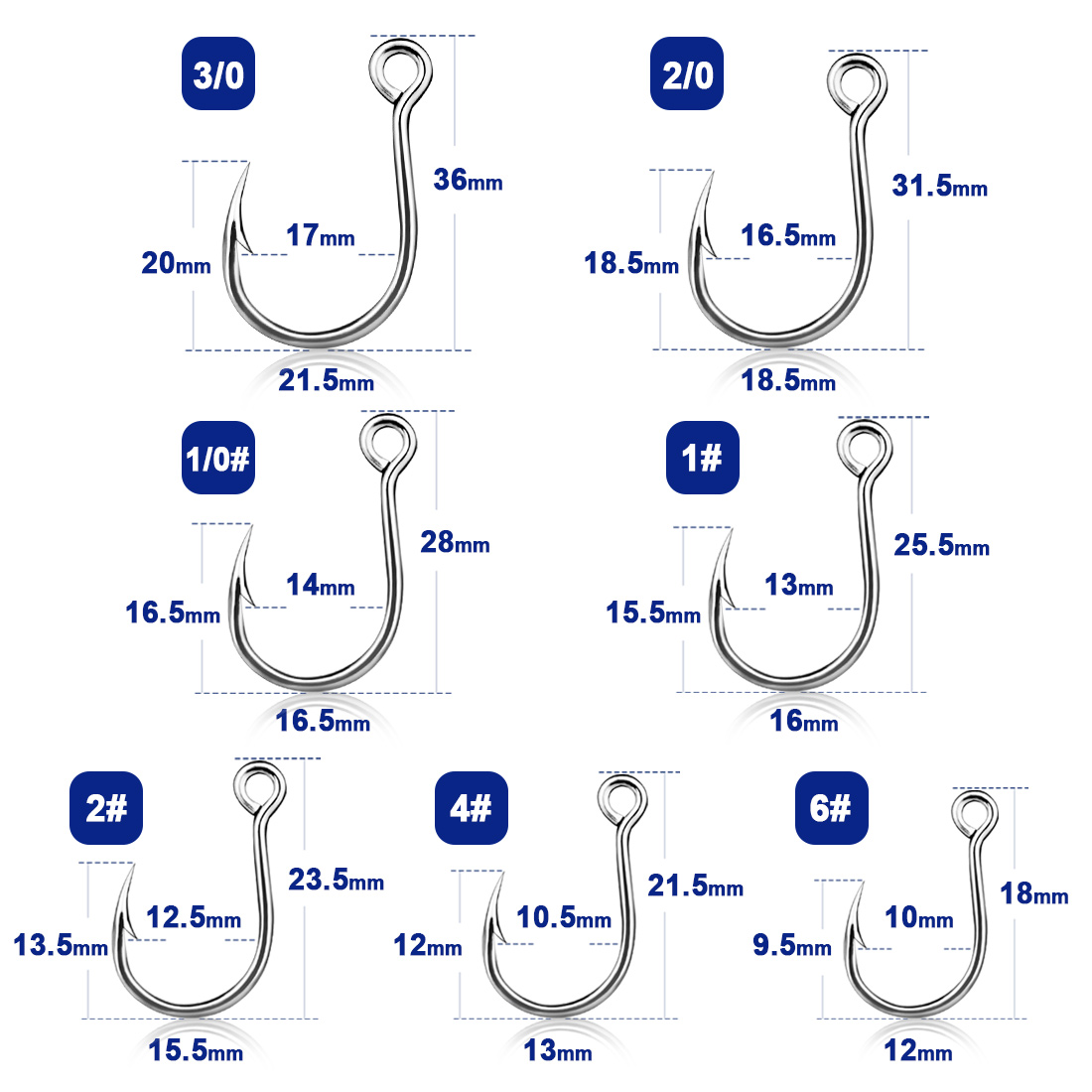 9KM Fishing Hooks 25Pcs Jig Ho - Fishing Hook Barbless review and price