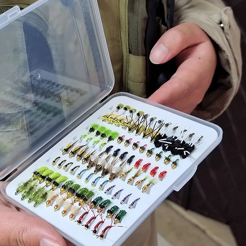 Waterproof Design Fly Hook Box - Fishing Hook Size review and price