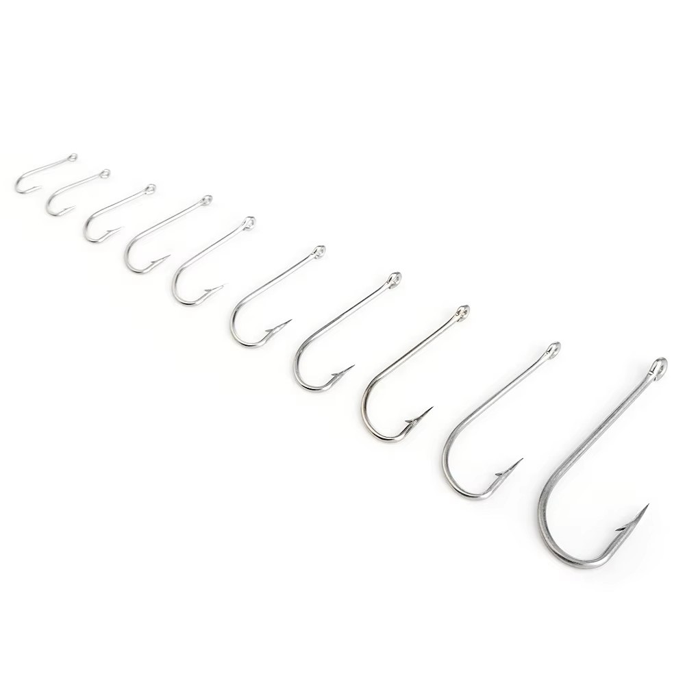 NGB 401SS Stainless Iron Barbe - Fishing Hook Barbless review and price