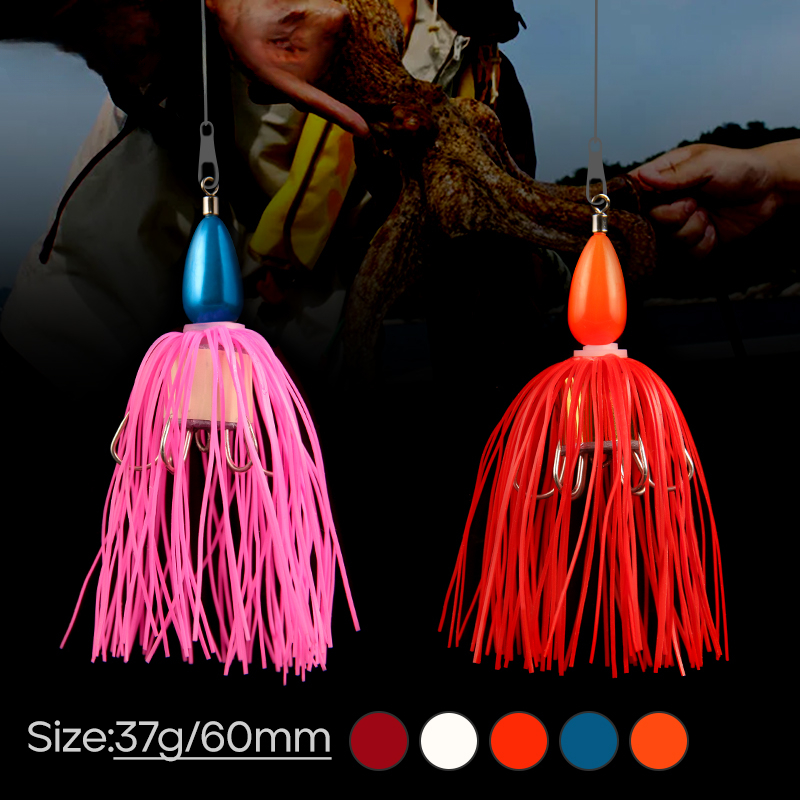 37g Weedless Football Jig Head - Fishing Hook Weedless review and price