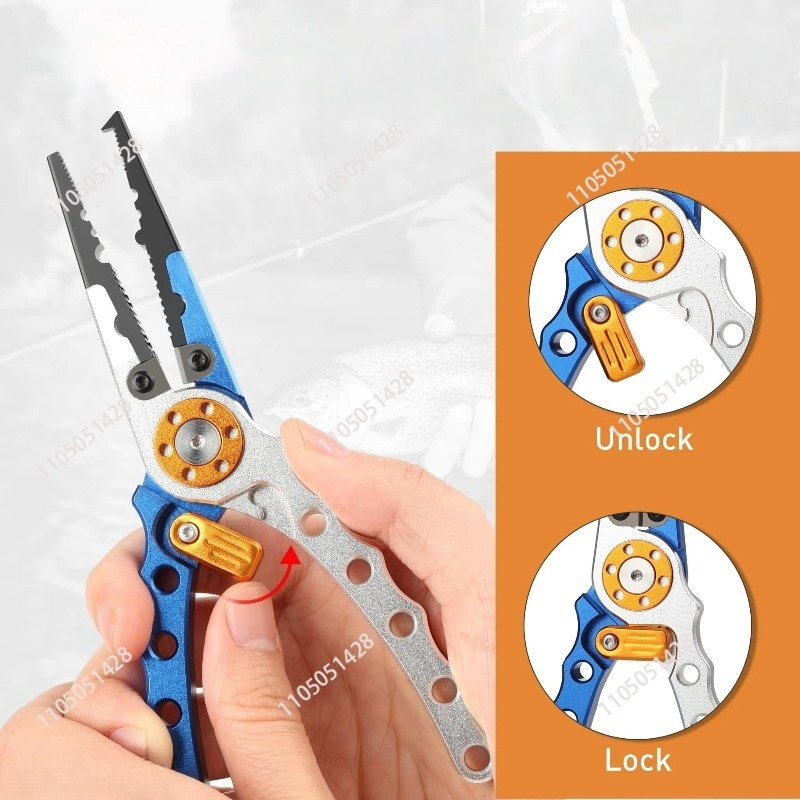 Aluminum Fishing Tackle Pliers - Fishing Hook Remover review and price