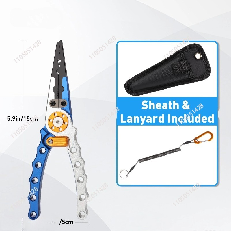 Aluminum Fishing Tackle Pliers - Fishing Hook Remover review and price