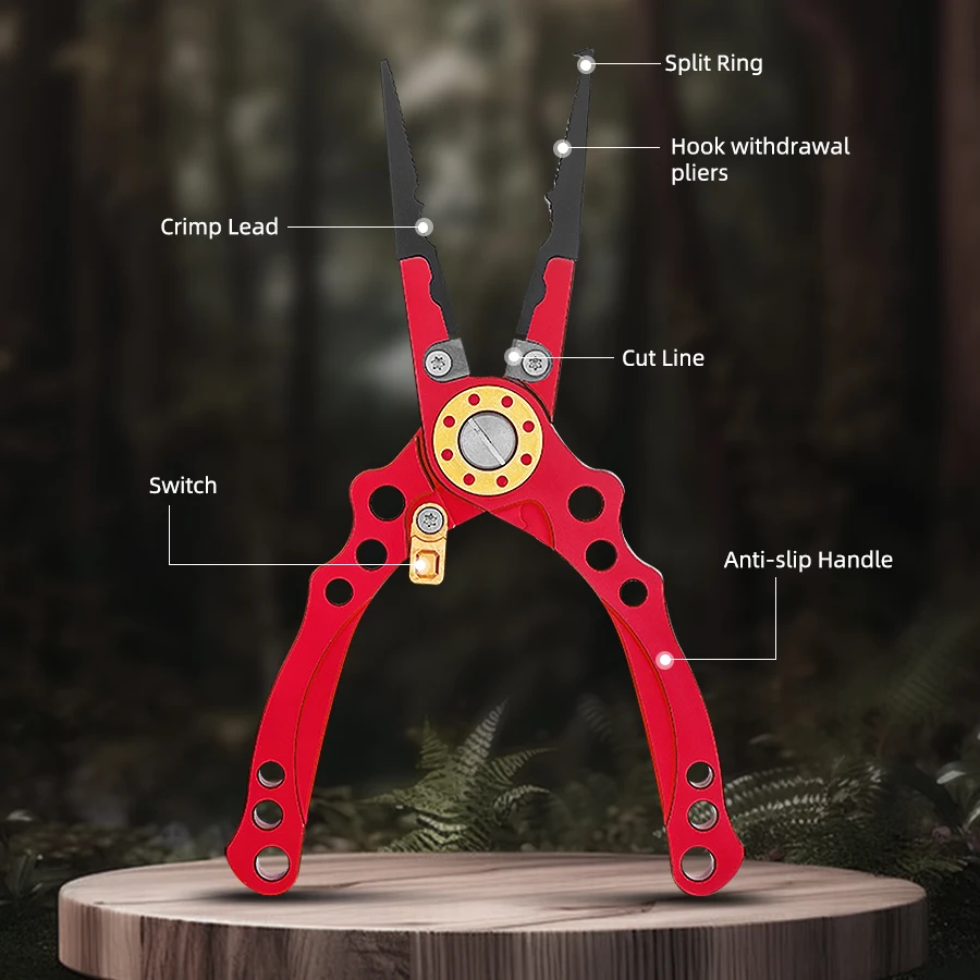 Aluminum Fishing Pliers, Fishi - Fishing Hook Remover review and price