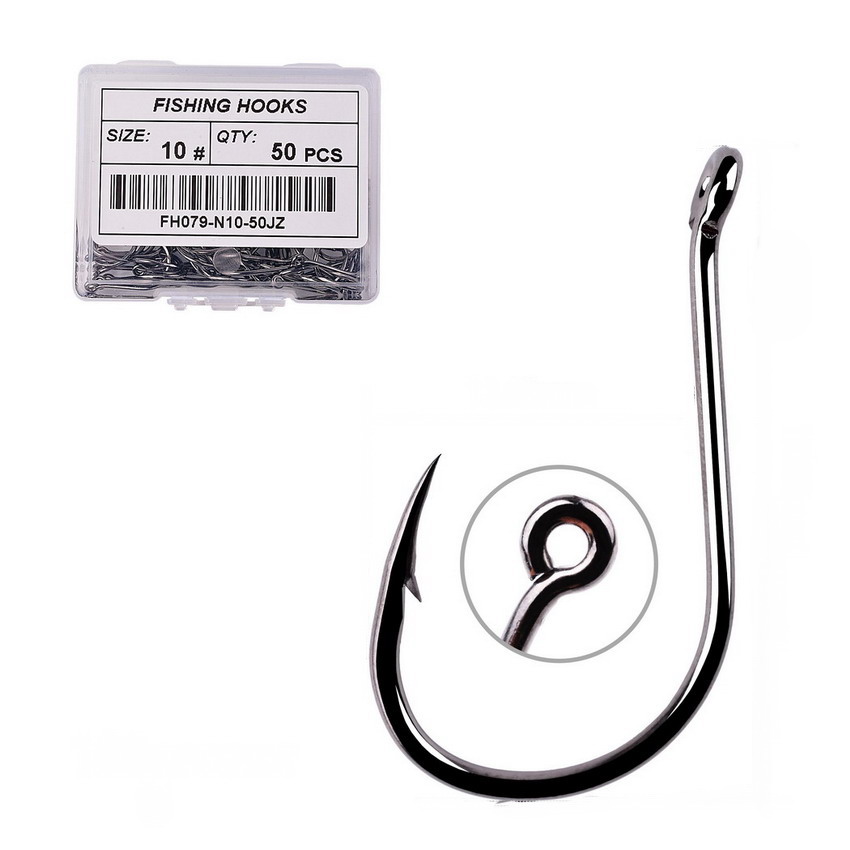 50pcs/20pcs Fishhook Coating H - Fishing Hook Circle review and price