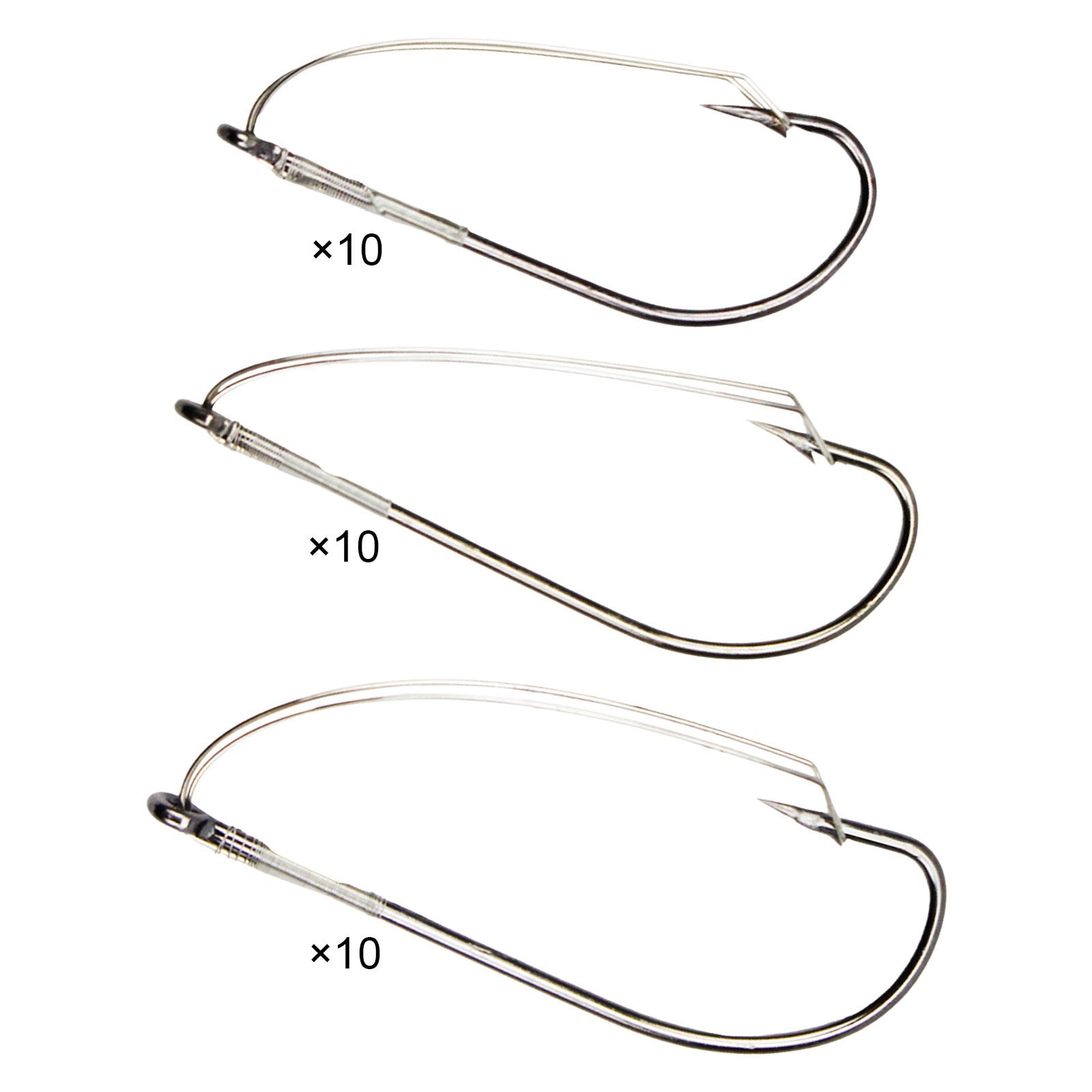 Weed Guard Fish Hooks Weedless - Fishing Hook Weedless review and price