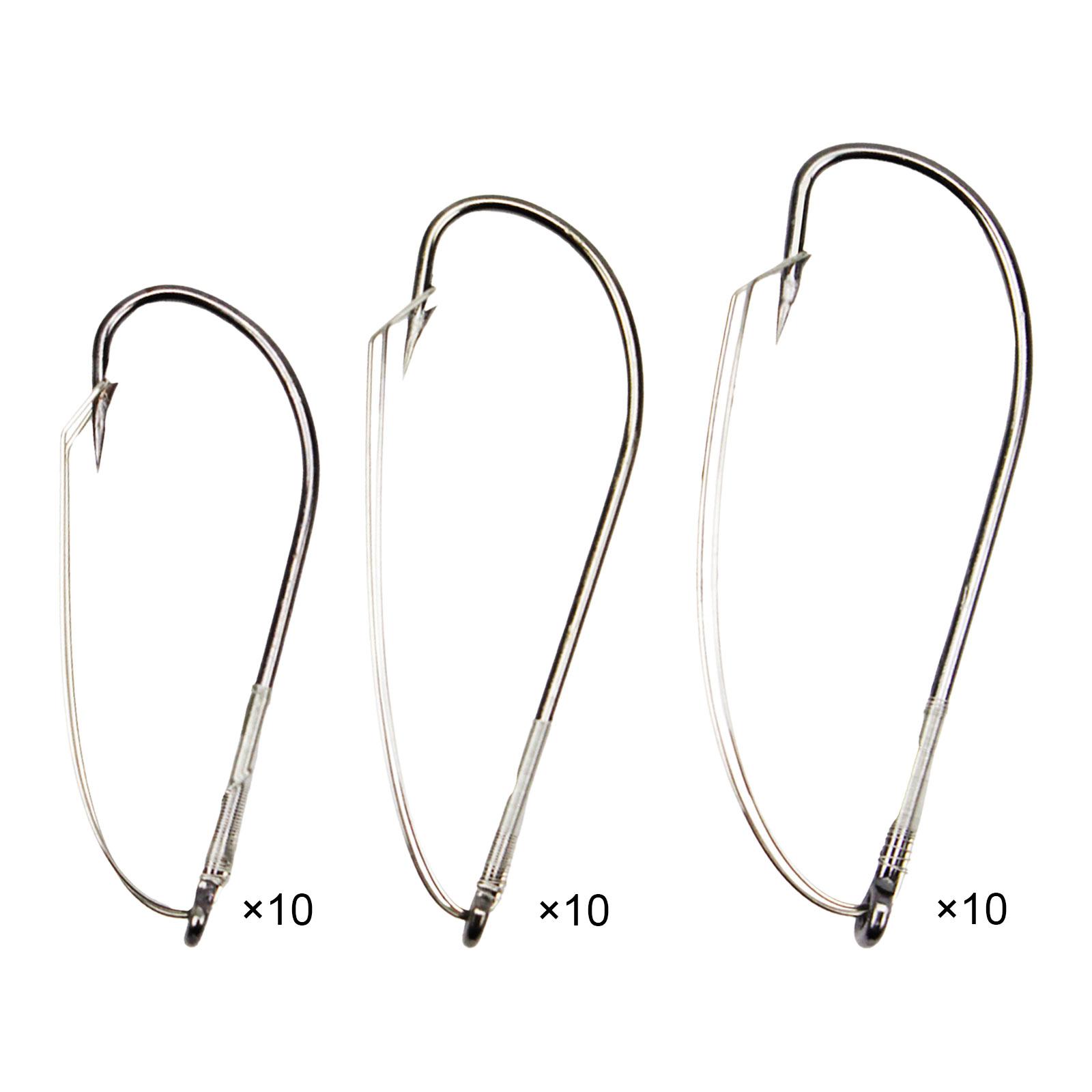 Weed Guard Fish Hooks Weedless - Fishing Hook Weedless review and price