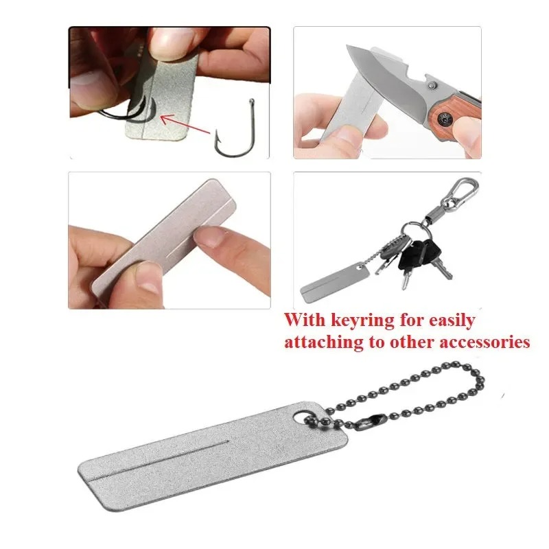 Mini Diamond Sharpening Stone  - Fishing Hook Sharpener review and price