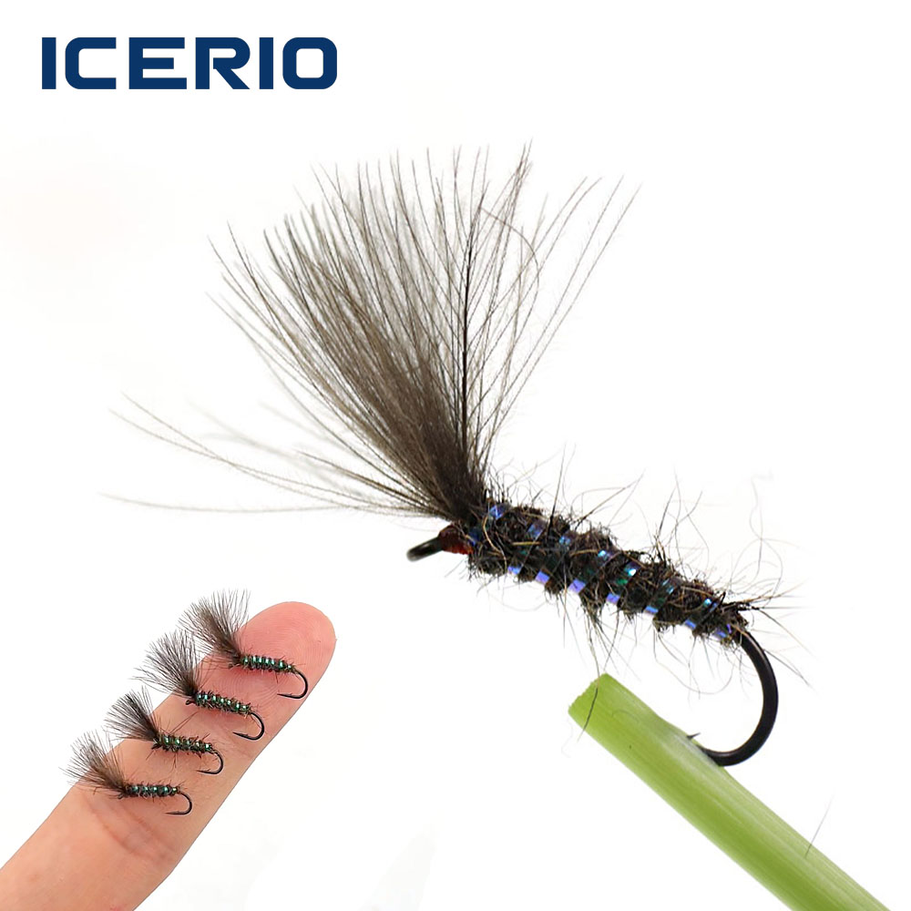 5/6PCS CDC Parachute Dry Fly S - Fishing Hook Size review and price