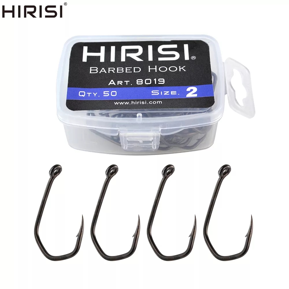 50pcs Carp Fishing Hooks Barbe - Fishing Hook Offset review and price