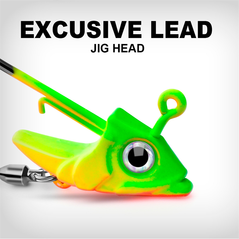 7g 10g 15g Lead Head Jig Hook  - Fishing Hook Circle review and price