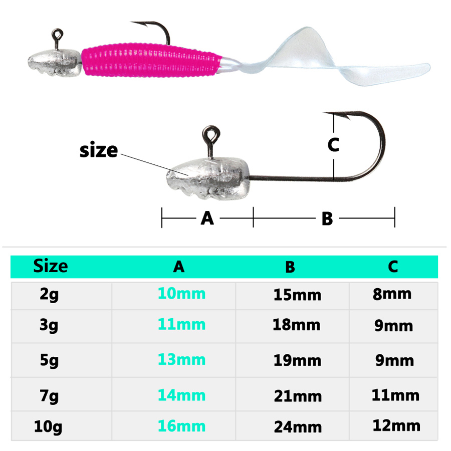 Exposed Oval Jig Head Jig Hook - Fishing Hook Barbless review and price