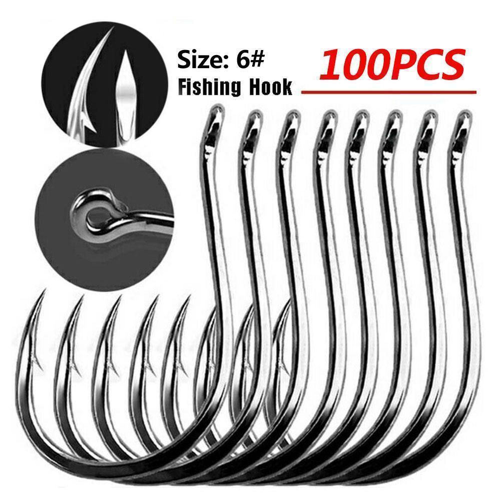 100pcs Boxed Fishing Hooks Hig - Fishing Hook Circle review and price