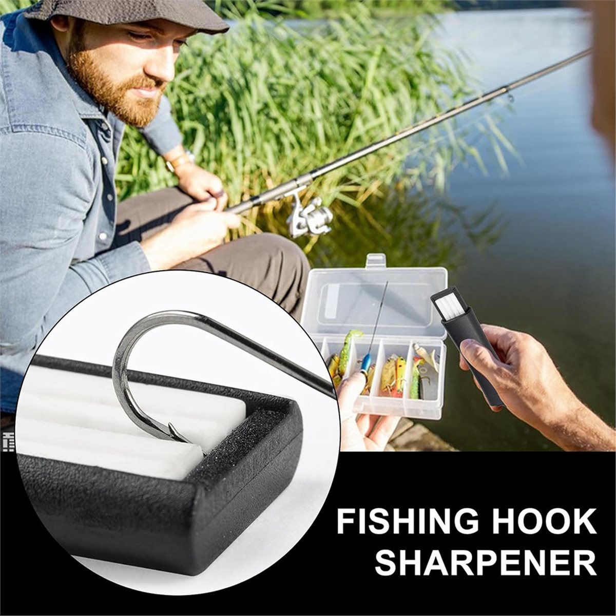 Fishing Hook Sharpener - Compa - Fishing Hook Sharpener review and price