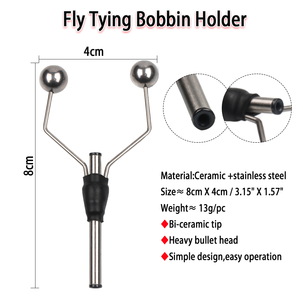 Vampfly Bi-Ceramic Tip Bobbin  - Fishing Hook Jig review and price