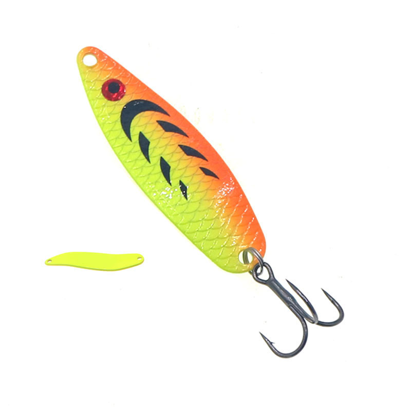 Fishing Lure Metal Spoons Hard - Fishing Hook Treble review and price